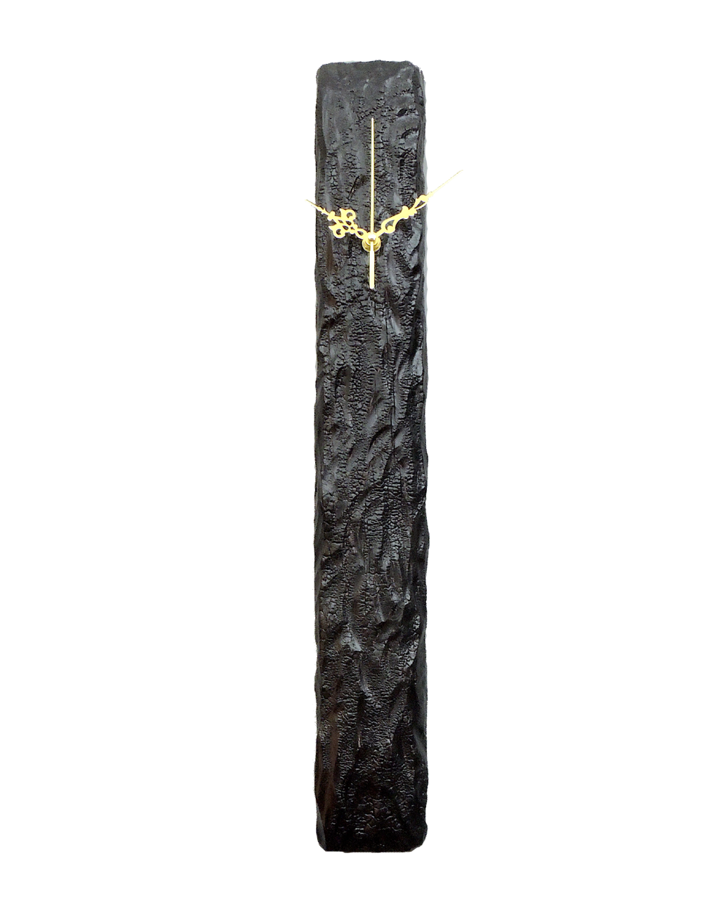 Shou Sugi Ban Wood Clock Art - Mochi 0002 — Korzen Designs